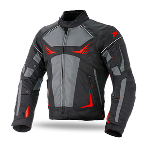 Chaqueta de carreras de motos para hombre personalizada Cordura Material protector para jinetes Auto Racing Wear - Product Image 3