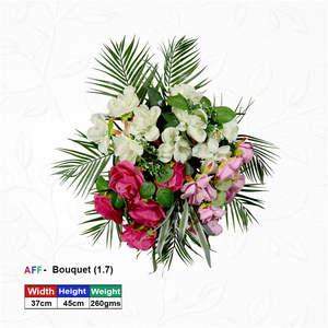 <b>Artificial</b> <b>Flower</b> Radiant Garden Sheaf Wall Arrangement - Product Image 1