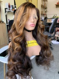 100% Vietnamien Remy Extension de Cheveux Humains Ondulés Trame Style Vague Naturelle Brut Non Transformé Double Trame Cheveux - Product Image 4