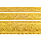 คุณภาพสูงที่กําหนดเองฝรั่งเศสโลหะทองถักเปีย 10 มม.ถึง 50 มม.การผลิตอันดับตกแต่ง Mylar - Product Image 3