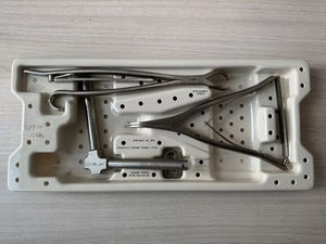 Ensemble d'instruments pour la chirurgie de la colonne vertébrale, système spinal, produit médical Cross, ensemble d'instruments pour adultes, approuvé CE ISO, Narham Enterprises - Product Image 3