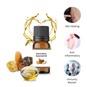 Prix de gros de l'huile essentielle naturelle Pure 100% Elemi Oil Fournisseur et exportateur en vrac d'huiles essentielles d'aromathérapie - Product Image 3