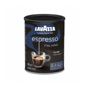 L-Avazza Espresso Italiano Mezcla de café molido tostado mediano Latas de 8 onzas - Product Image 1