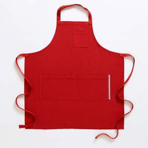 Tablier de cuisine en denim de coton épais et résistant à l'eau, pour le commerce transfrontalier, le travail dans les magasins de thé au lait et la maison - Product Image 1