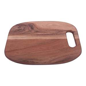 Tabla de cortar de madera de acacia moderna con mango Madera natural de excelente calidad para utensilios de cocina y USO HOTELERO - Product Image 1