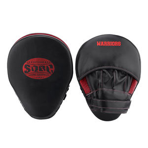 ถุงมือเน้นนวมทำจากหนังมายาตะขอโค้งและแผ่นรองมือเป้าแย็บ, สำหรับ MMA, คิกบ็อกซิ่ง, ศิลปะการต่อสู้, เป้าซ้อมมวยไทย - Product Image 5