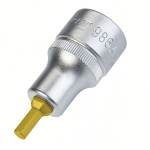 Hazet 1/2'' Inch Hexagonal Short Square Screwdriver <b>Socket</b> - Product Image 2