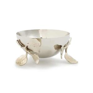 Hot Selling High Quality Decorative Fruit Serving <b>Bowl</b> hand made <b>With</b> golden plating Finishing & Aluminum Metal Stand - Product Image 4