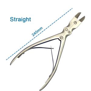 Pinzas Veterinarias de Doble Acción Manuales de Alta Calidad para Cortar Huesos, Rectas, de Acero Inoxidable, Ortopédicas, de Doble Articulación - Product Image 3