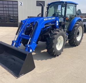 Tractor de Ruedas New Holland PowerStar 100 de 100HP, Motor de Alta Calidad para Agricultura y Jardinería - Product Image 1