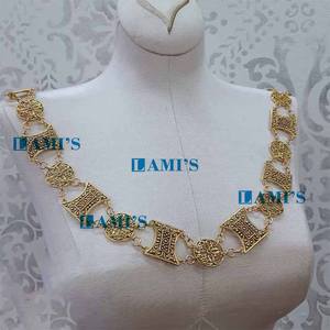 Los Tudor King Henry Renaissance Tudor Livery Collar de cadena de Office State para Faire Doublet Jerkin King - Product Image 4