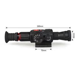 Precio de Fábrica 2024, 4X HK2-0030, Visor Nocturno de Aluminio, Telescopio Táctico de Caza, Accesorios para Telescopios - Product Image 2