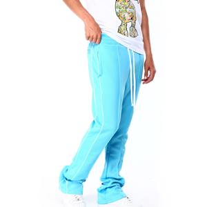 Pantalon de survêtement ample et décontracté pour hommes 100% coton de haute qualité pantalon de jogging en éponge française logo personnalisé léger en détresse - Product Image 4