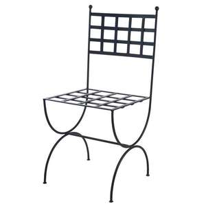 Durable Foldable Iron <b>Garden</b> <b>Bench</b> for Outdoor Use in Parks - Product Image 1