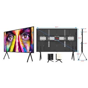 ทีวีสมาร์ท LED ขนาด 110 นิ้ว Ultra HD 4K จอแบนขนาดใหญ่ สำหรับใช้ในครัวและโรงแรม ระบบ Android ATV พร้อมความละเอียด FHD - Product Image 2