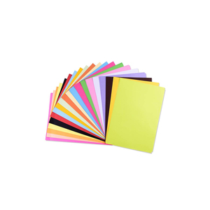 Juego de 50 hojas biodegradables de papel de copia de diseñador estampado surtido con artístico geométrico floral único - Product Image 1