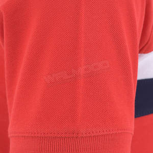 Camiseta de Golf Roja Sólida para Hombre, Ropa Casual de Verano, Corte Regular, Secado Rápido - Product Image 6