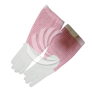 Gants d'apiculture en cuir de chèvre, gants d'apiculture en cuir avec maille ventilée, gants anti-piqûres - Product Image 3