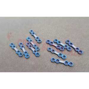 Implante quirúrgico ortopédico maxilofacial Manual de precisión, placa recta veterinaria de 1,5mm a 2,0mm con 2 a 6 agujeros - Product Image 4