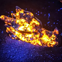 Vente en gros de sculptures de tête de dragon en Yooperlite naturelle, incroyables sculptures d'animaux, pierres de guérison, artisanat pour des cadeaux parfaits