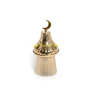 Soporte de pastel de aluminio plateado de lujo con base de llama artística plato de exhibición de postre martillado para decoración de pastel de fiesta de cumpleaños - Product Image 5