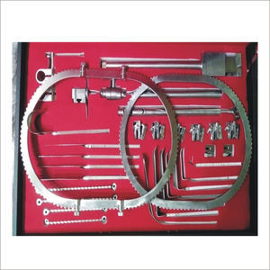 Juego de Retractores Abdominales Autoestables Bookwalter con Barras Cruzadas Ajustables, Anillos Segmentados y Cuchillas para Cirugía - Product Image 6