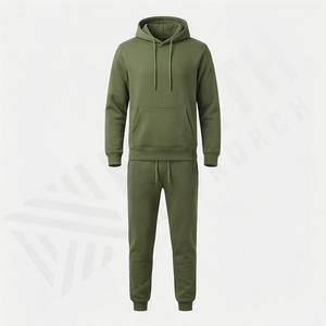 Conjuntos Deportivos Personalizados al por Mayor de Alta Calidad, Sudadera con Capucha, Pantalones Deportivos, Pantalones Cargo, Chándales Unisex, Trajes Deportivos de Dos Piezas para Gimnasio - Product Image 1