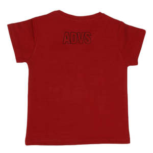 <b>Boys</b> Half Sleeves T-Shirt - Maroon - Product Image 2