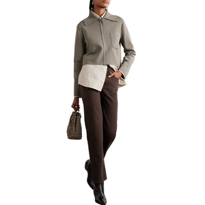 แจ็กเก็ตสำหรับผู้หญิงเสื้อแจ๊กเก็ตลำลองแขนยาวดีไซน์ทันสมัยน้ำหนักเบาออกแบบได้ตามต้องการ - Product Image 4