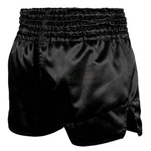 Customized Factory Made <b>Cheap</b> Muay Thai <b>Short</b> Custom High Quality Boxing Muay Thai <b>Shorts</b> - Product Image 2