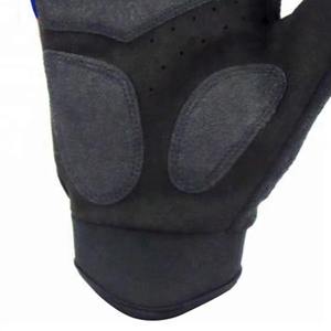 Guantes Mecánicos de Protección Contra Impactos de TPR de Calidad, Guantes de Cuero Cómodos con Puño Elástico y Soporte para el Pulgar, para Campos Petroleros y de Gas - Product Image 3