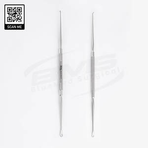 Instruments chirurgicaux en acier inoxydable à double extrémité de haute qualité, cuillère et crochet manuels Formby, outil d'élimination du cérumen, du cérumen et du cérumen des oreilles - Product Image 5