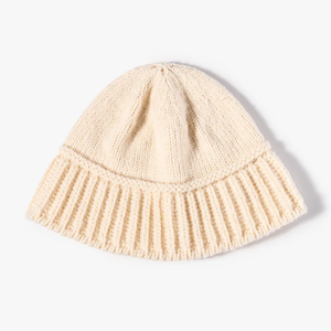 Gorro tejido con logotipo bordado personalizado, gorro cálido de invierno para niñas - Product Image 4