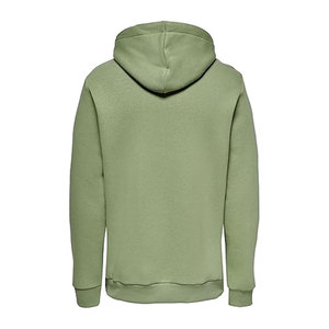 Hip Hop Hombres Sudadera con capucha Sudaderas Color sólido Jersey Peso pesado Sudadera con capucha Básico en blanco Logotipo personalizado Sudaderas con capucha de gran tamaño - Product Image 2