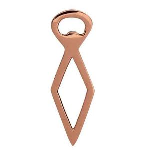 Abridor de Botellas de Metal Moderno Chapado en Oro Rosa, para Bares, Restaurantes, Servicio de Bebidas Comercial, Abridor de Tapas de Botellas - Product Image 1