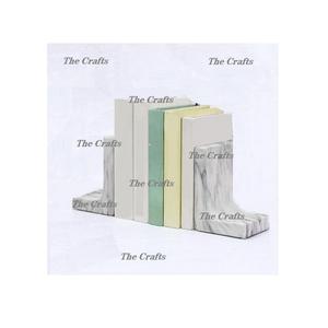 Sujetalibros de Calidad exclusiva en mármol, sujetalibros de tamaño y forma personalizados, soporte de libros para accesorios de decoración del hogar - Product Image 1