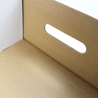 Carton extérieur personnalisé, grande et petite taille, carton en papier, boîtes plates emballées, carton ondulé pour fruits