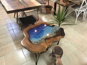 Escultura de Ángel de Resina y Madera Rústica Versátil, Hecha a Mano y Personalizable, para Mesa de Comedor de Cocina, para Uso en el Hogar, Restaurantes y Hoteles - Product Image 5