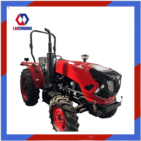 China Bestseller Landwirtschaftlicher 4x4 Allrad-Traktor 40PS 50PS 60PS 70PS 90PS 100PS mit Frontlader – Preis für Gartentraktor