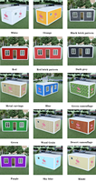 2025 Une Chambre Mini Préfabriqué 20 Pieds Bureau Moderne Modulaire Capsule Pack Plat Conteneur Maison avec Salle de Bains et Cuisine