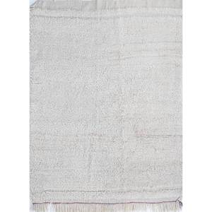 Tapis en laine noués à la main Zuri Ivory Pae-291 pour la décoration intérieure - Product Image 1