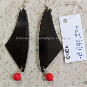 Directement du fabricant Trending New Design Long Horn Drop Boucles d'oreilles Style classique pour les amateurs de mode Prix réduits - Product Image 4