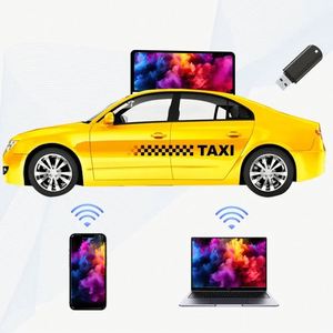 Panneau d'affichage LED double face Junchen P5 4K couleur intégrale, étanche IP67, pour publicité sur toit de taxi, utilisation extérieure - Product Image 3