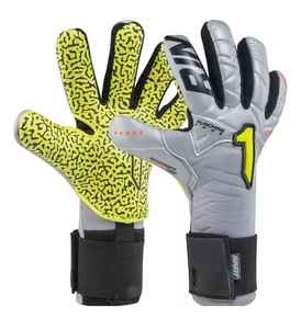 Gants de gardien de but professionnels sur mesure de haute qualité Gants confortables en cuir avec logo personnalisé et Latex pour les sports de plein air - Product Image 4