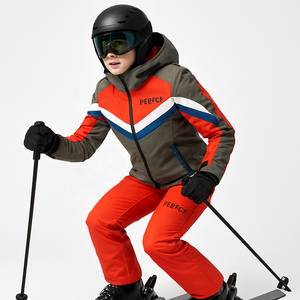 Veste de ski d'hiver pour homme FIXFOX SPORTS personnalisée, respirante, Polartec -Tex 10 000 mm imperméable, séchage rapide, chaude - Product Image 2