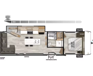 Autocaravana/Remolque de Viaje Forest River Wildwood 280ZEN 2025 2024 2026 - Product Image 2