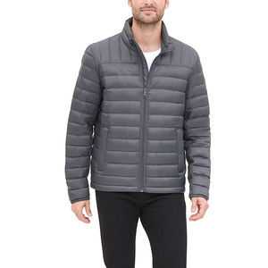 Veste polaire chaude d'hiver décontractée pour hommes, légère, respirante, fermeture à glissière, toile résistante à l'eau, style de rue - Product Image 1