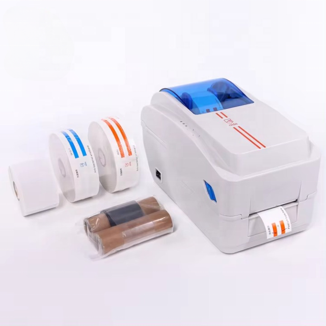 High Speed Portable Desktop Satin Paper Digital Care Barcode Thermal Roll to Roll Label Printer