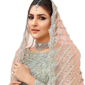 ชุดเดรส Salwar Kameez dupatta สำหรับงานปักลาย2025ขายดีเป็นพิเศษสำหรับงานปาร์ตี้ - Product Image 3