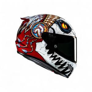 Casco Integrale per Moto HJC RPHA 12, Stile Moderno, Apribile, Taglia XL, Certificato DOT, Doppia Visiera con Visione Chiara - Product Image 5